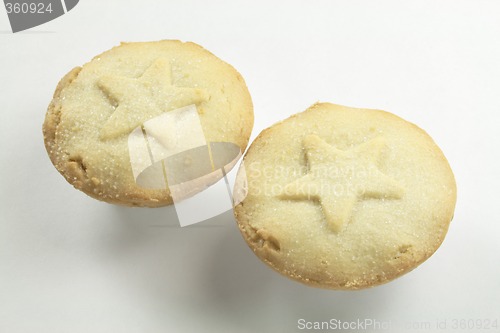 Image of two small mincepies