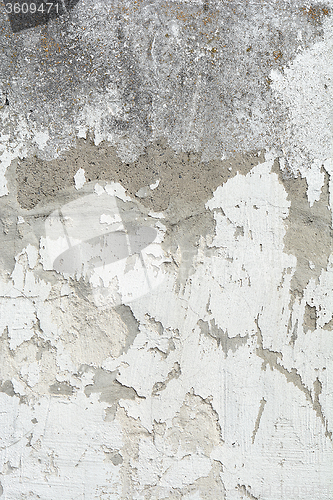 Image of Brushed white wall texture - dirty background