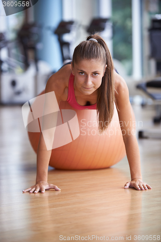 Image of pilates woman