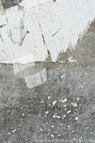 Image of Brushed white wall texture - dirty background