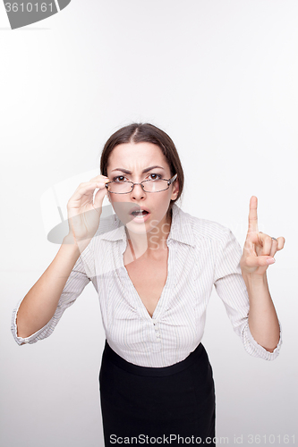 Image of picture of a beautiful business woman