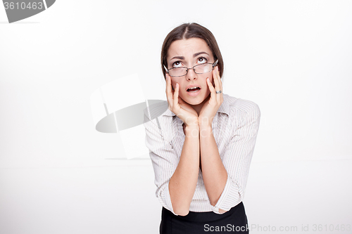 Image of picture of a beautiful business woman
