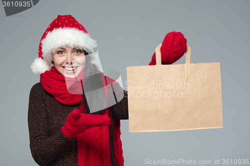Image of Holidays sale, shopping, Christmas concept