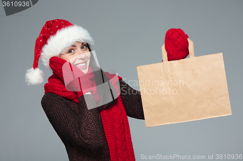 Image of Holidays sale, shopping, Christmas concept