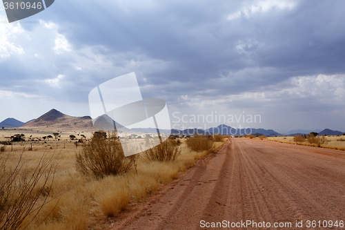 Image of fantrastic Namibia desert landscape