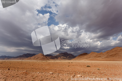 Image of fantrastic Namibia desert landscape