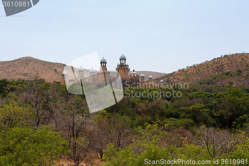 Image of panorama of Sun City, The Palace of Lost City, South Africa