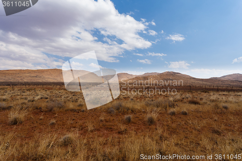 Image of fantrastic Namibia desert landscape