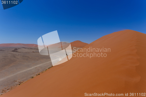 Image of Dune 45 in sossusvlei Namibia