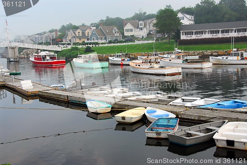 Image of Boats in harbor