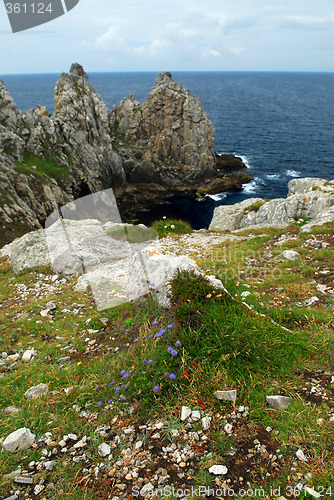 Image of Atlantic coast in Brittany
