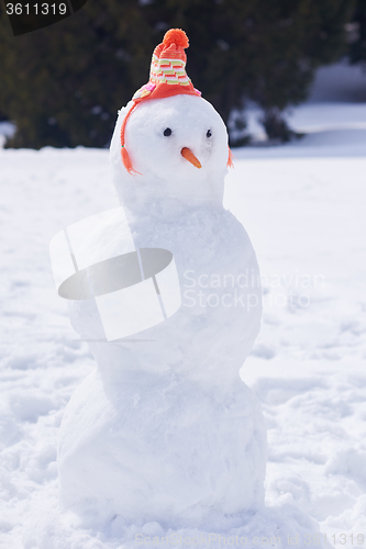 Image of winter snowman