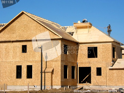 Image of New home construction