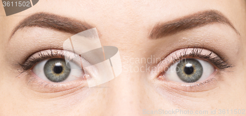 Image of woman eyes
