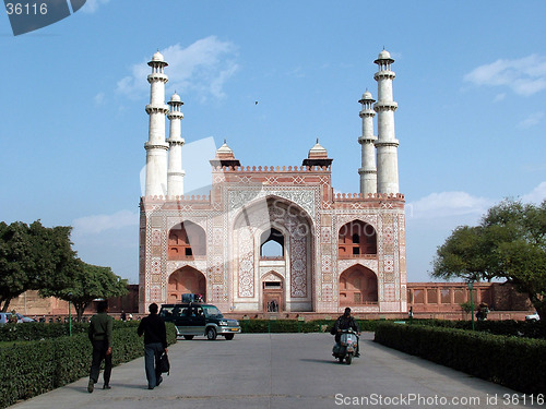 Image of Akbar’s Mausoleum, Entrance, Gate