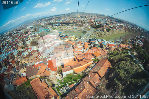 Image of Panoramic view of old Tbilisi 