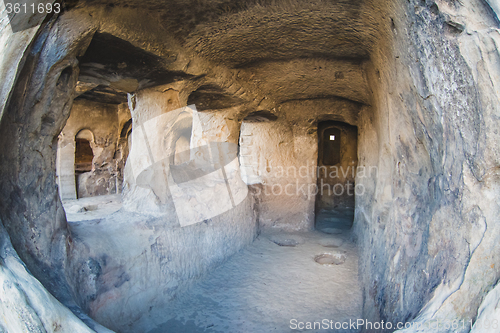 Image of antique cave city Uplistsikhe, Georgia