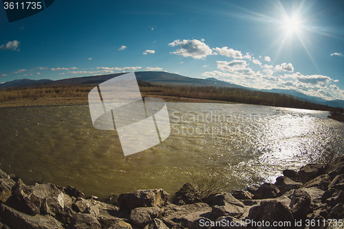 Image of The Kura  or Mtkvari river, Georgia