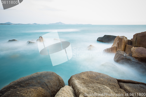 Image of The rocky shore or beach 