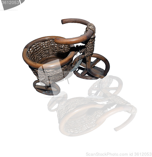 Image of wooden bicycle