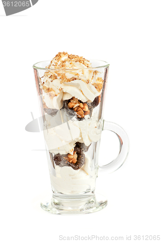 Image of ice cream with nuts