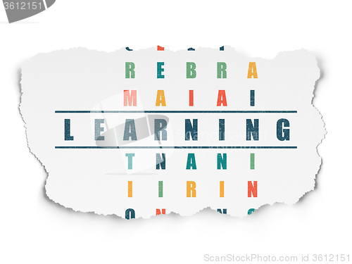 Image of Studying concept: Learning in Crossword Puzzle