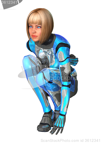 Image of Female Cyborg