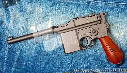 Image of Mauser submachine gun
