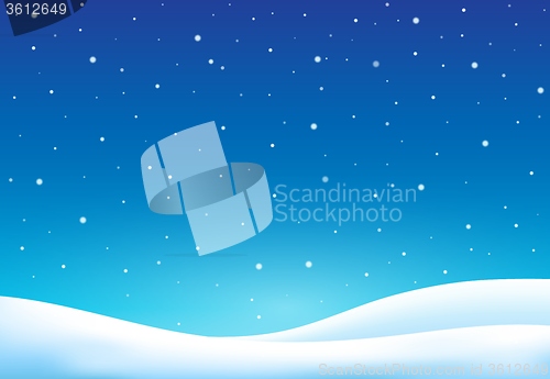 Image of Winter theme background 7
