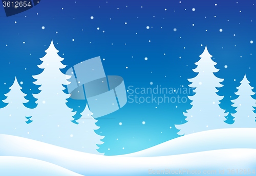 Image of Winter theme background 8