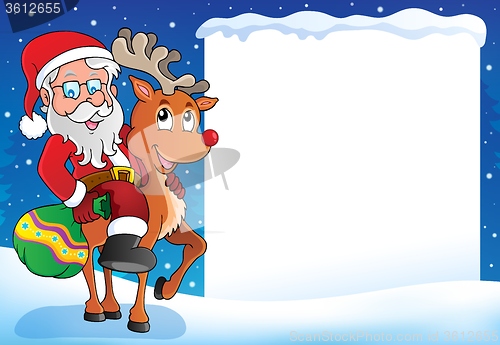 Image of Christmas topic frame 9