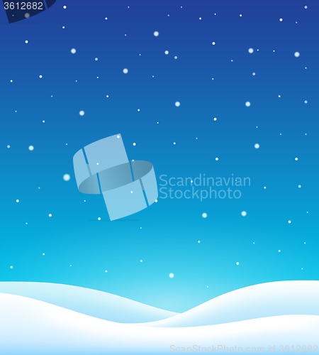 Image of Winter theme background 6