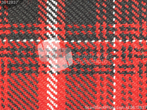 Image of Tartan fabric background