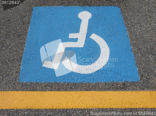 Image of Disabled sign