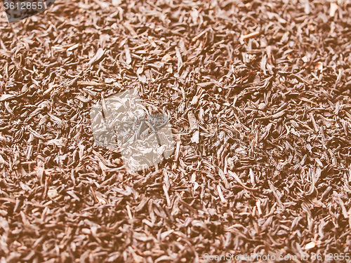 Image of Retro looking Loose tea background