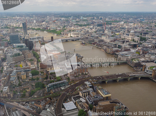 Image of Aerial view of London