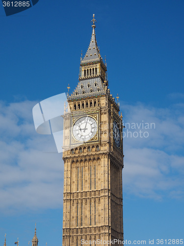 Image of Big Ben in London