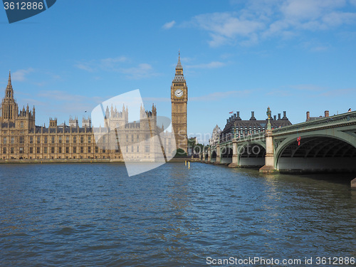 Image of Houses of Parliament in London