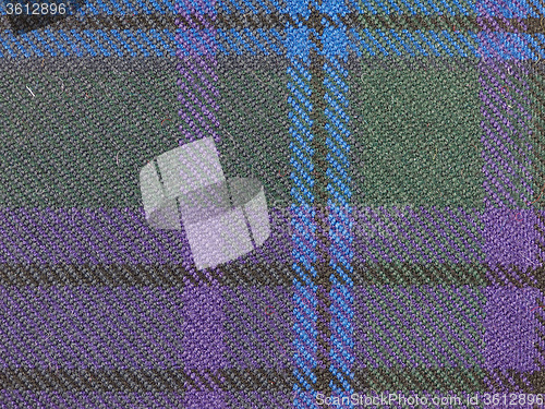 Image of Tartan fabric background