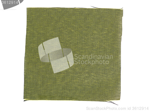 Image of Green fabric sample