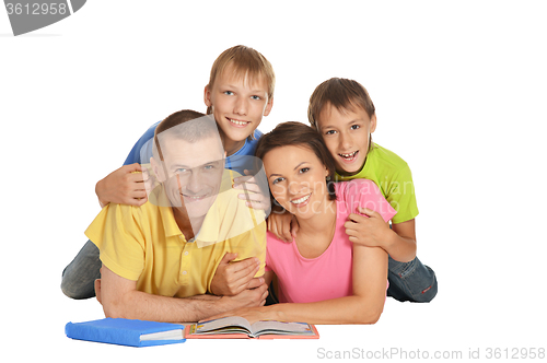 Image of  Family on a floor 