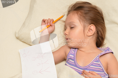 Image of Charming little girl 