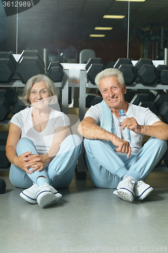 Image of Smiling senior couple 
