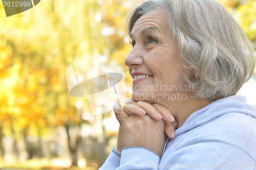 Image of Happy Senior woman 