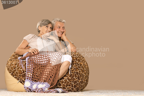 Image of  Happy elderly couple