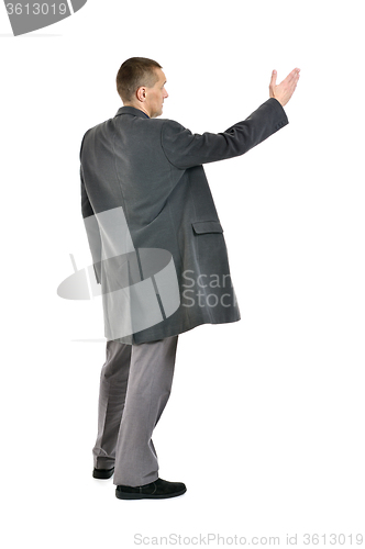 Image of shot of an attractive man 