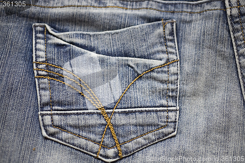 Image of jeans background