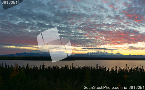 Image of Willow Lake Southeast Alaska Wrangell St. Elias National Park