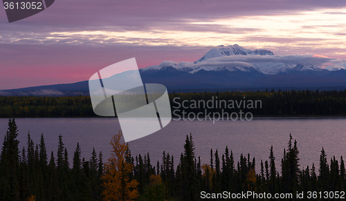 Image of Willow Lake Southeast Alaska Wrangell St. Elias National Park