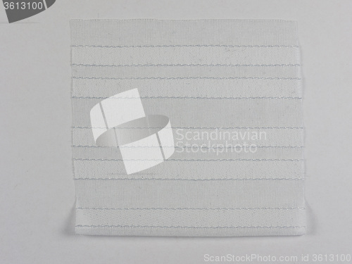 Image of White fabric sample